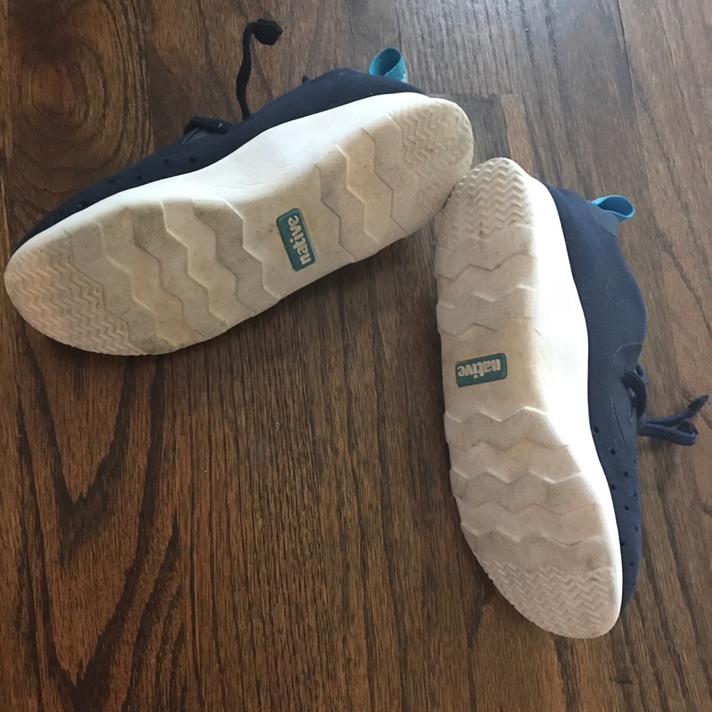 Native Navy Sneakers - Picture 2 of 3